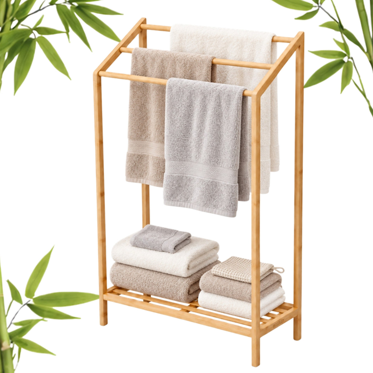 Handdoekrek Zephyr naturel