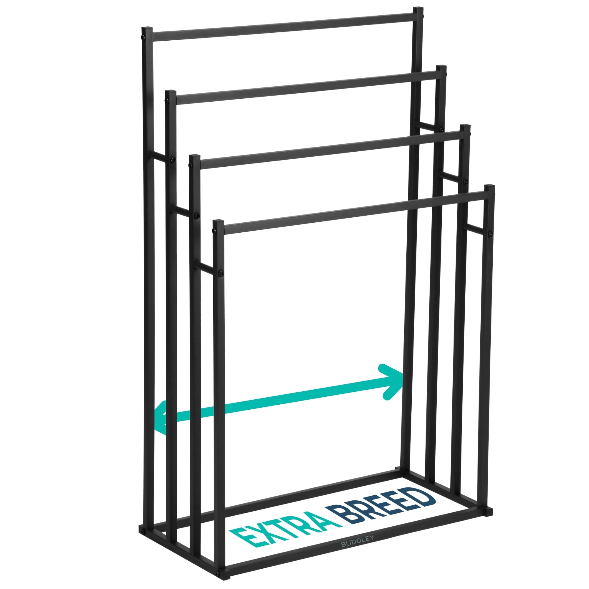 Handdoekrek - 4 armen - 60cm breed - Badkamer