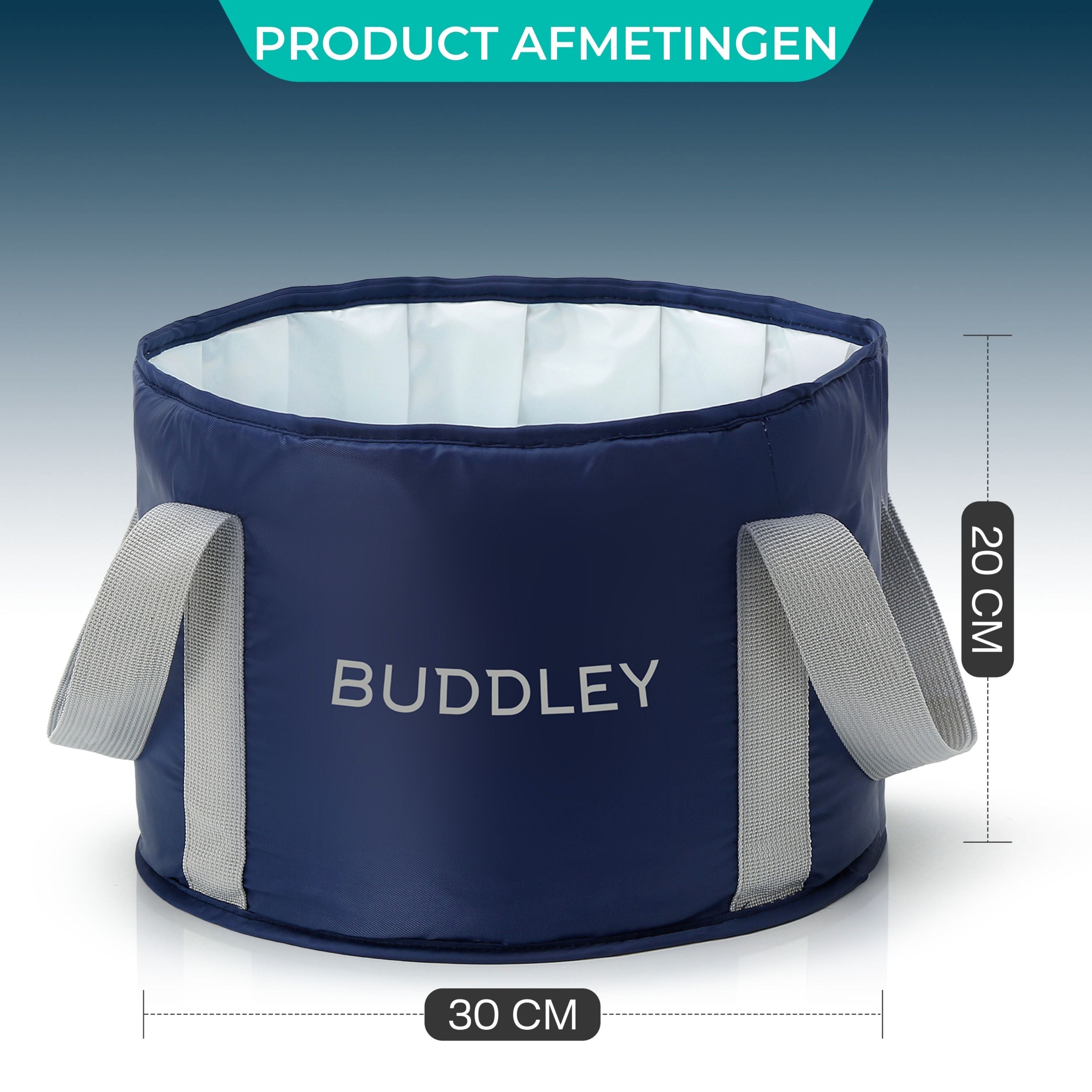 Inklapbaar Voetenbad Blauw | Makkelijk mee te nemen