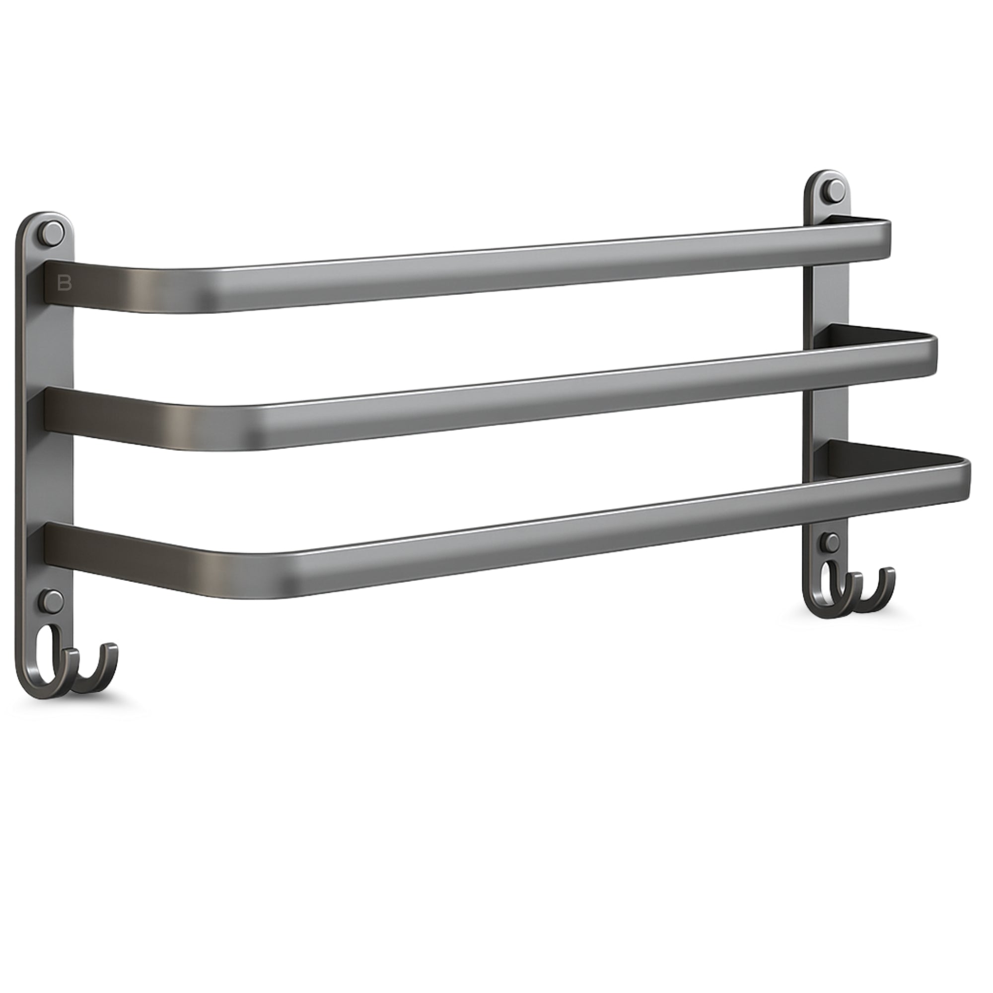 Handdoekrek Muur - 60cm breed - Badkamer