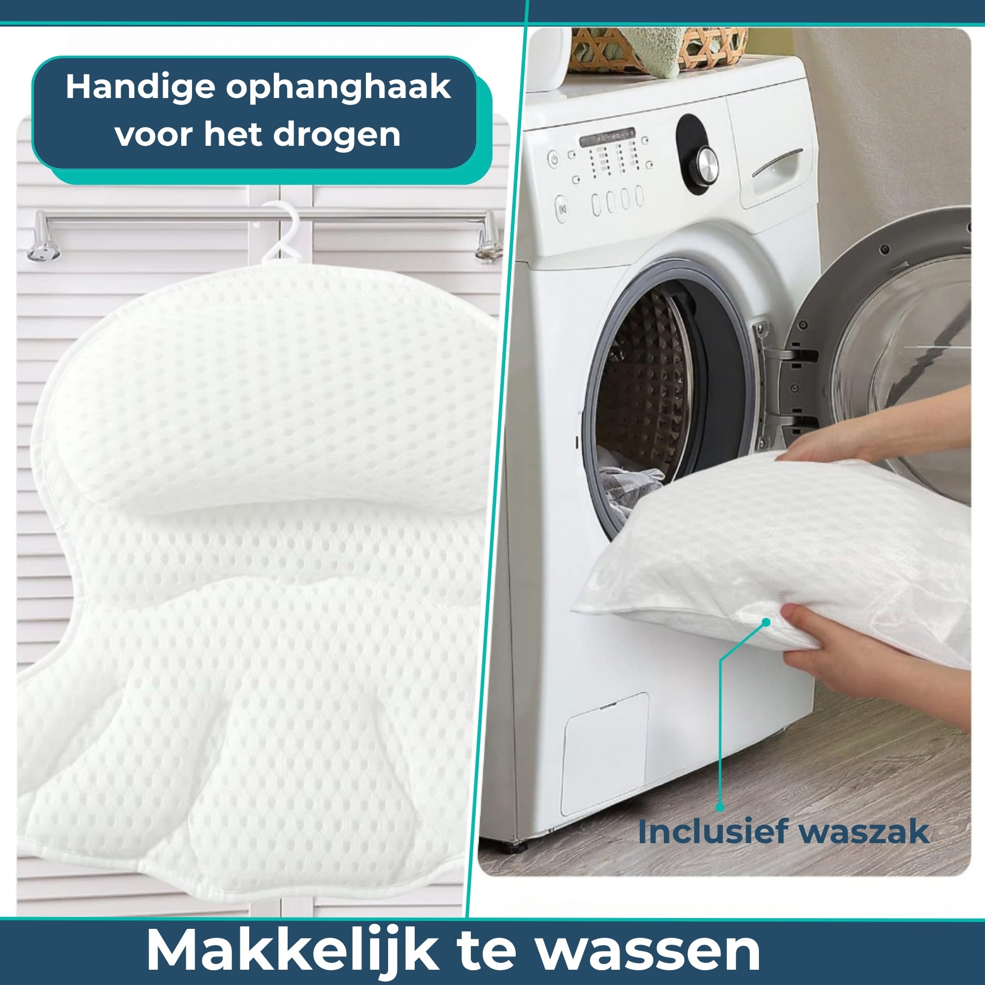 Badkussen - Nekkussen bad - Badkussens voor in bad