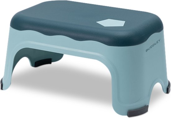 Opstapje Blauw| Hoogte 17.5CM| Voor badkamer, keuken of slaapkamer