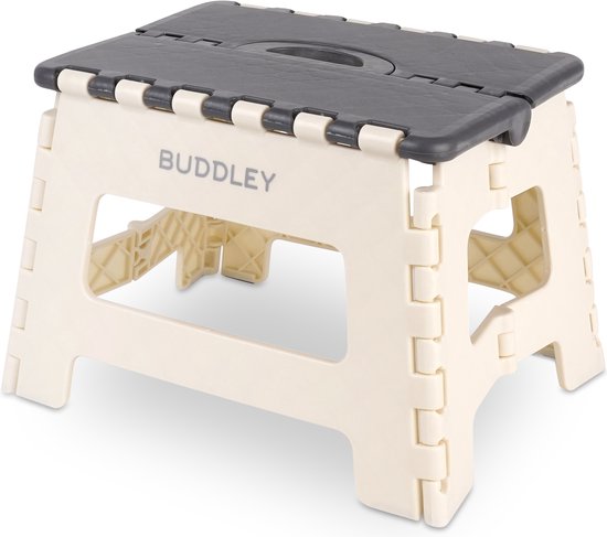 Inklapbaar Grijs Opstapje| Hoogte 23cm| Multi inzetbaar