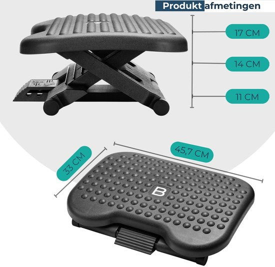 Voetensteun FlexEase | Verstelbaar in 3 hoogtes