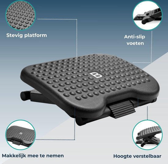 Voetensteun FlexEase | Verstelbaar in 3 hoogtes