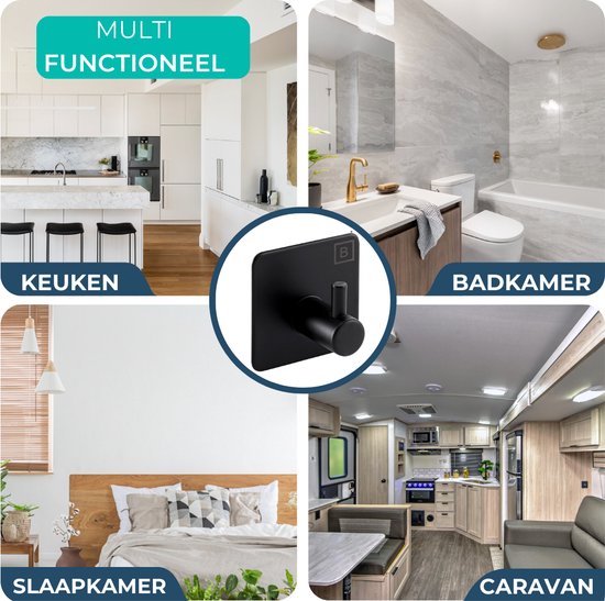 Zelfklevende ophanghaken | 6 stuks