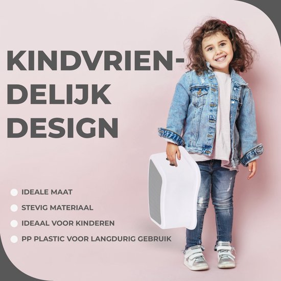 Opstapje Wit | Ideaal voor kinderen| Twee stuks