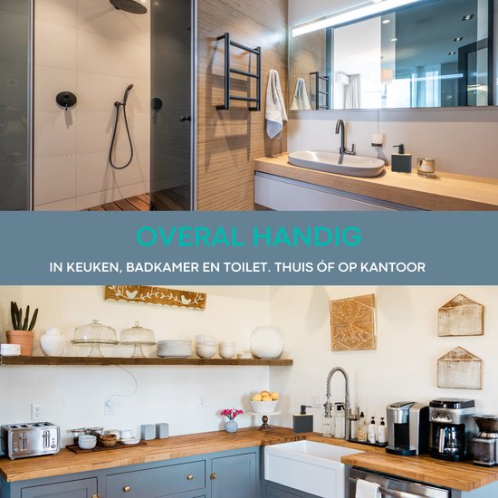 Zeeppompjes met Bamboe Accent | Set van 2 stuks | Moderne Zeeppompjes