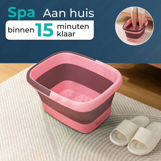 Voetenbad Inklapbaar | Roze
