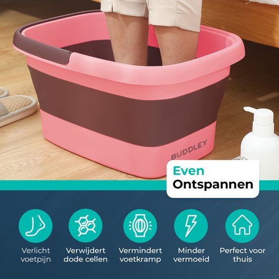 Voetenbad Inklapbaar | Roze
