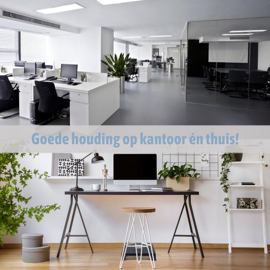 Voetensteun Bureau SET (2x) Kantoor - Ergonomische Voetensteun