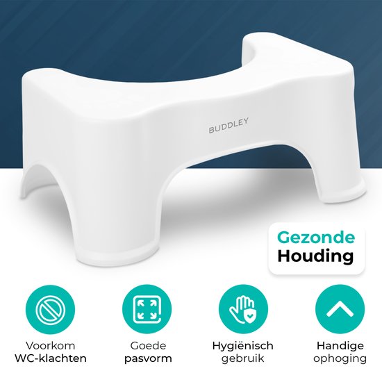 Toiletkrukje Wit | Maat M