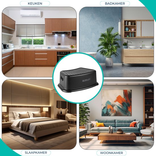 Opstapje Zwart | Multi Inzetbaar