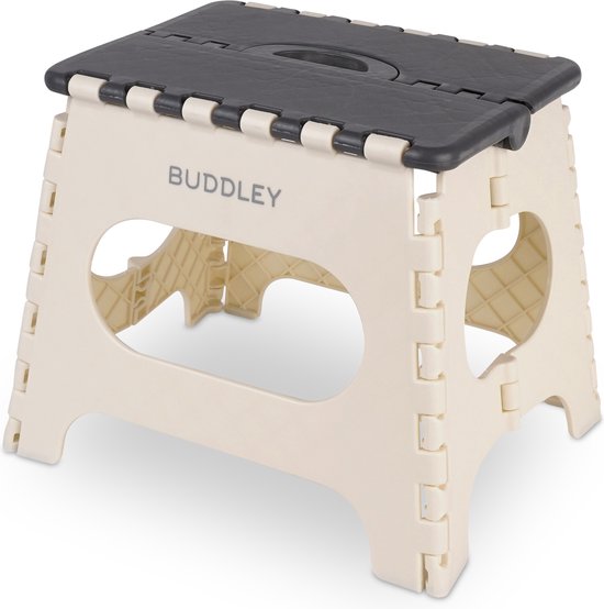 Inklapbaar Grijs Opstapje| Hoogte 27cm| Multi inzetbaar