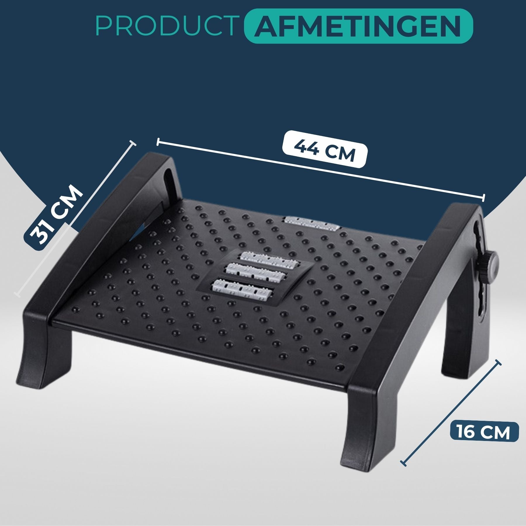 Voetensteun Verstelbaar | 6 verschillende hoogtes