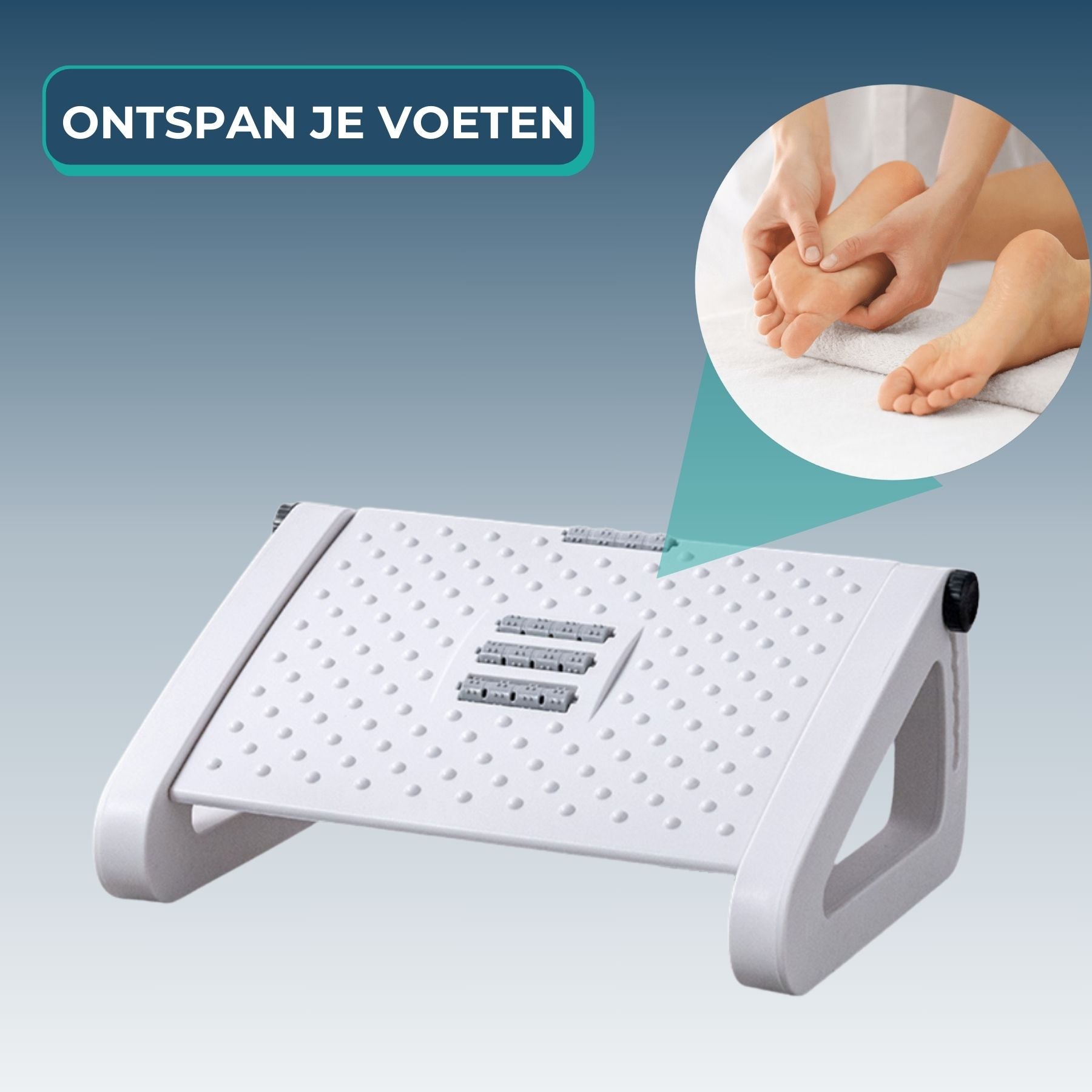 Voetensteun Verstelbaar | Wit