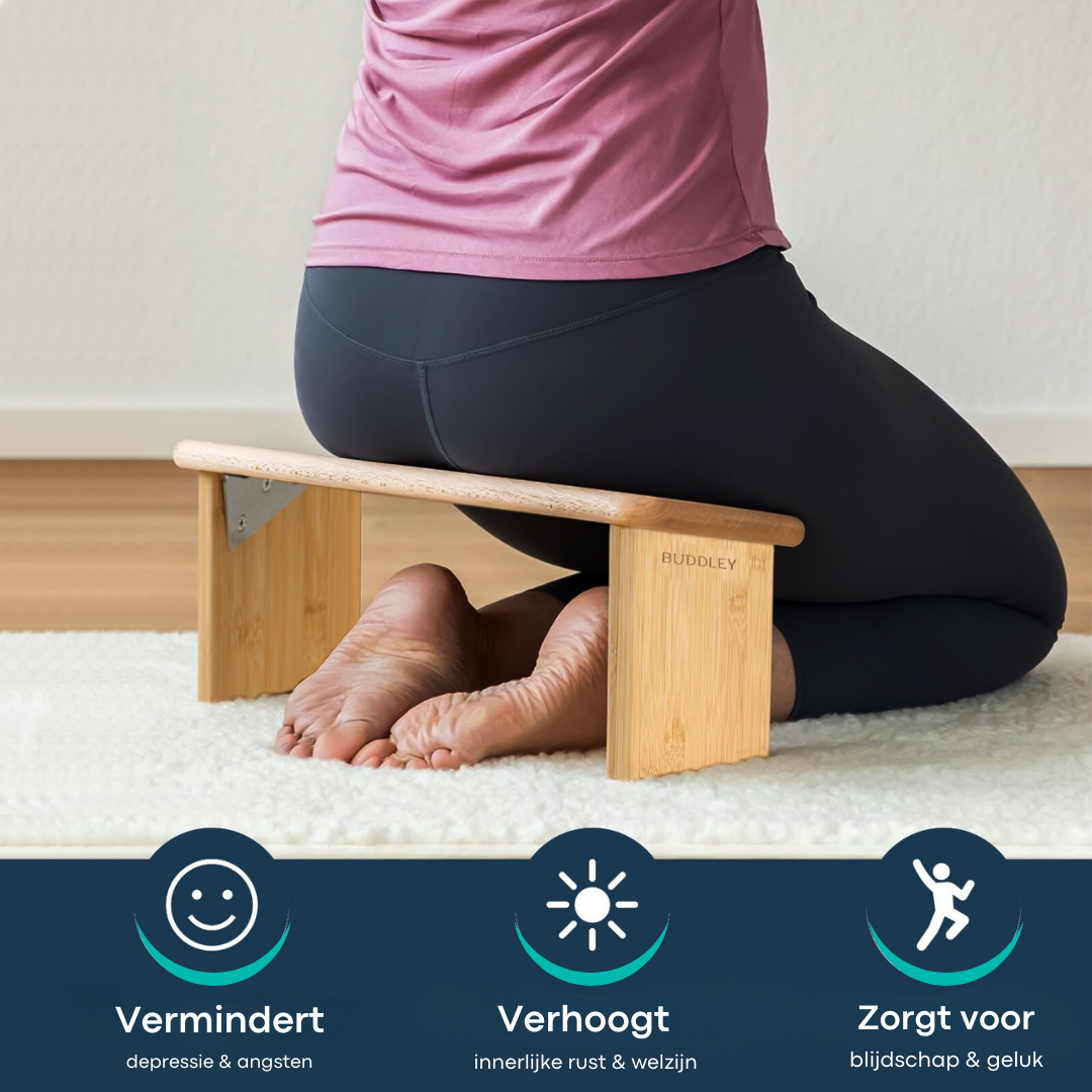 Meditatiebankje - inklapbaar