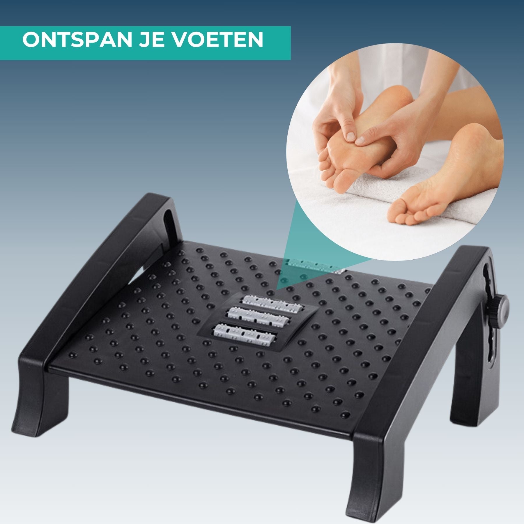 Voetensteun Verstelbaar | 6 verschillende hoogtes