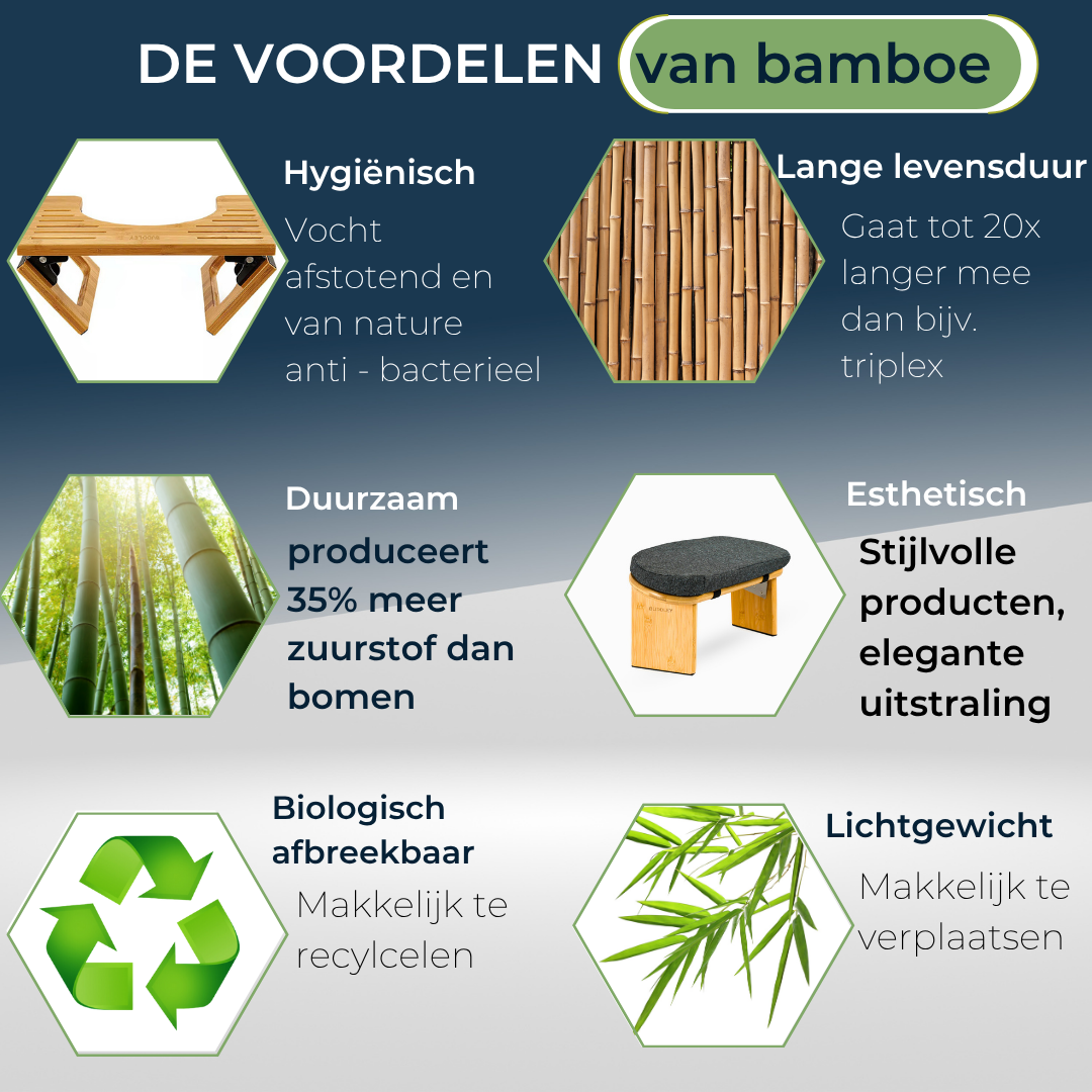 Bamboe Toiletrolhouder Plank