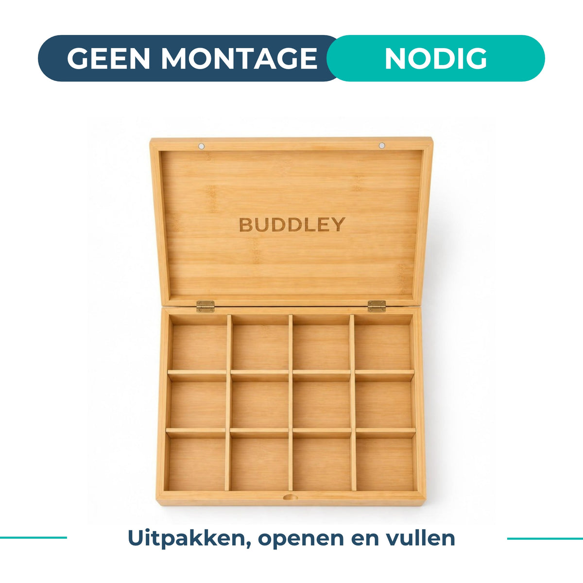 BUDDLEY Theedoos Assam 12 vakken
