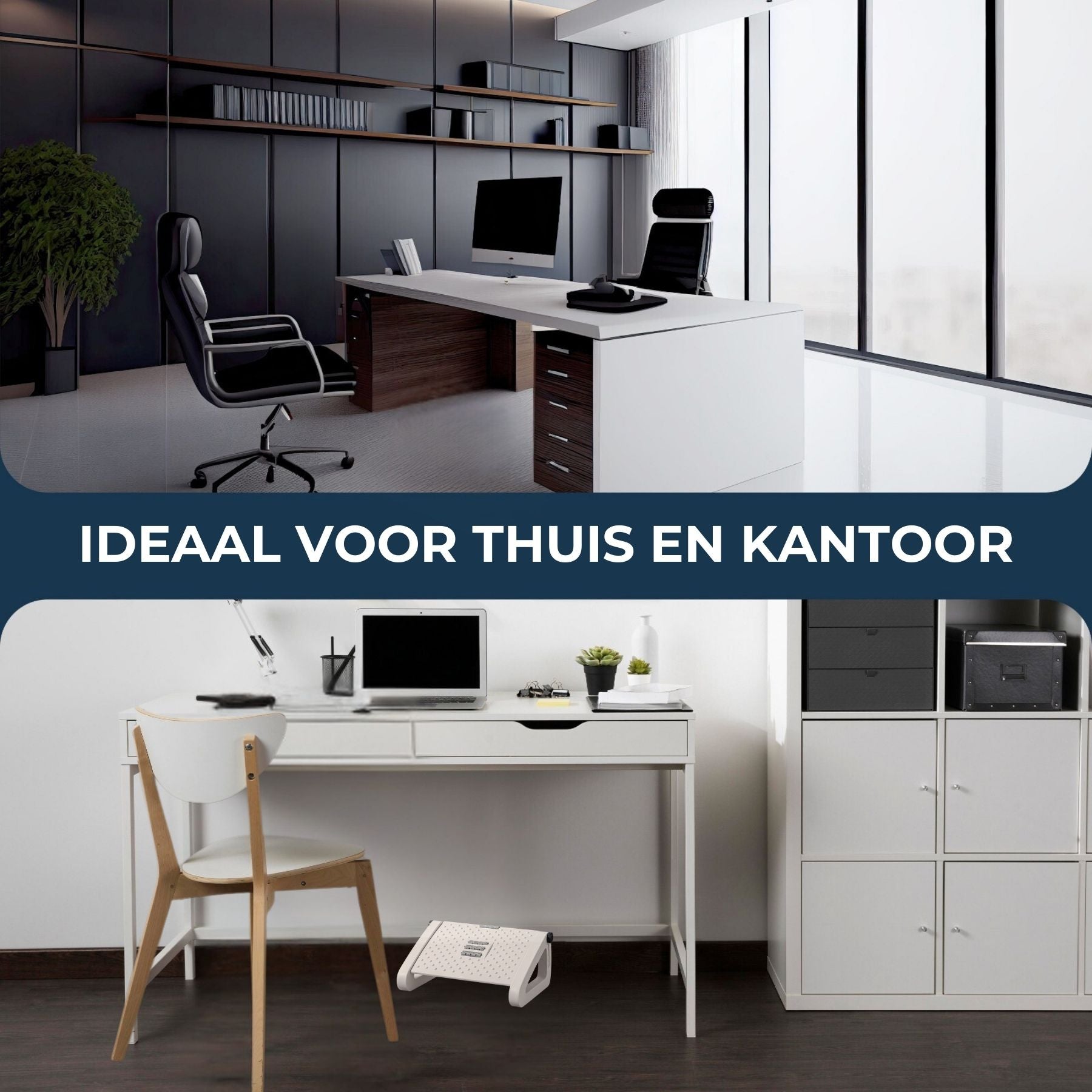 Voetensteun Verstelbaar | Wit