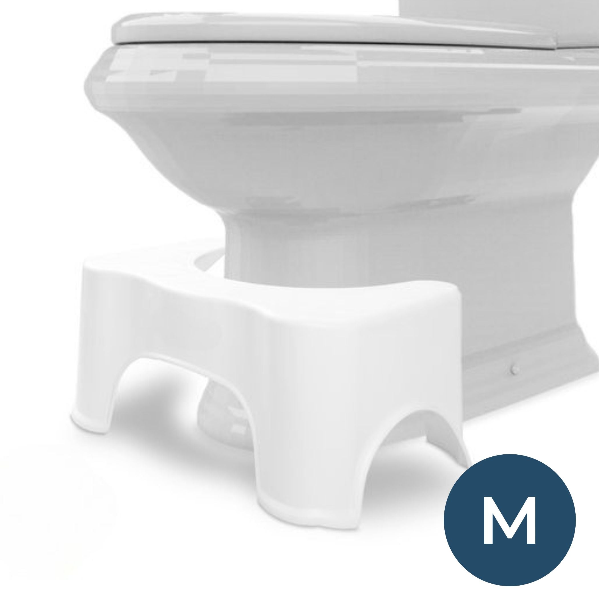 Toiletkrukje Wit | Maat M