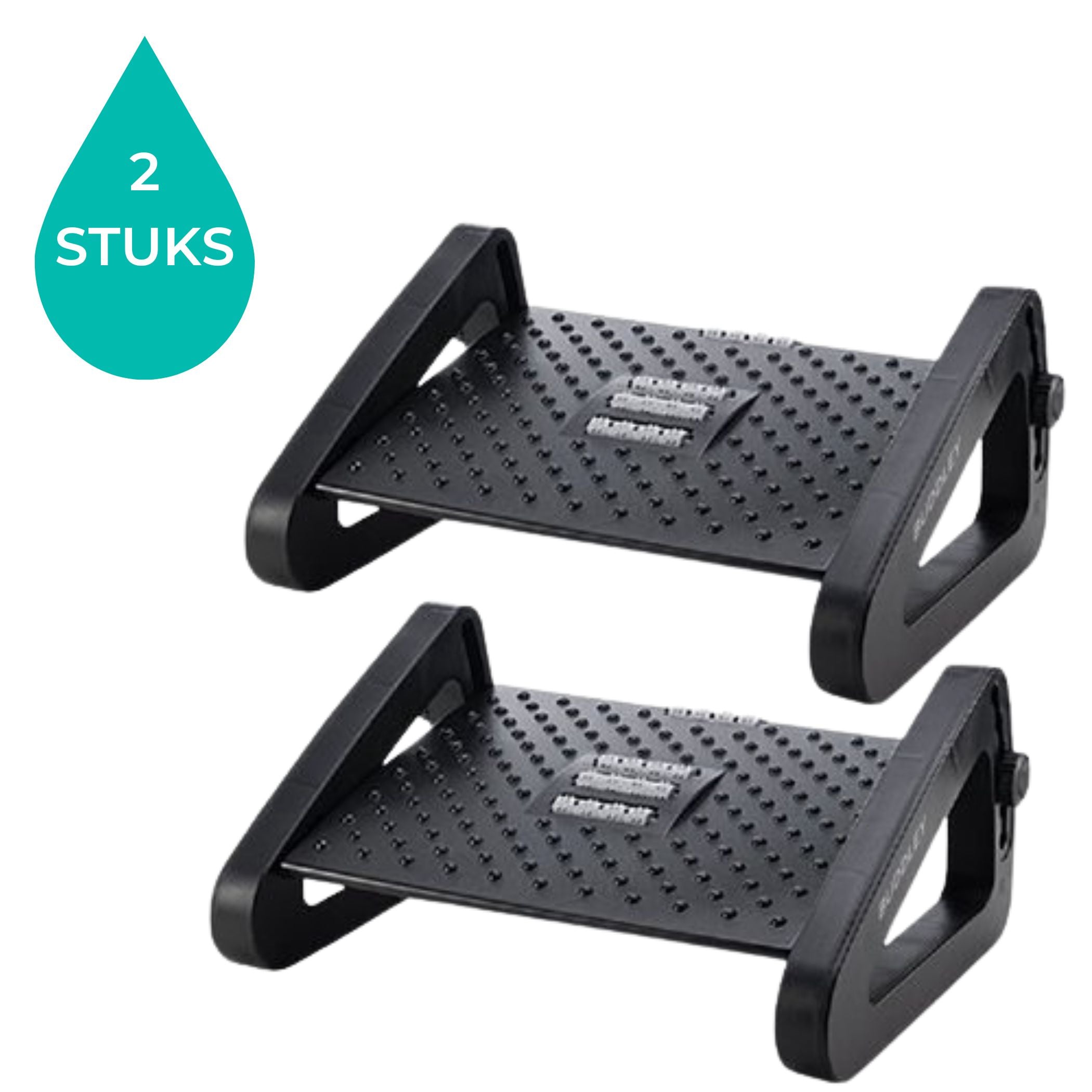 Footrest Adjustable SET | Footstool Desk Ergonomic