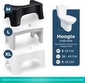 Toiletkrukje Zwart | Maat M