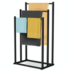 Handdoekrek Zwart 44cm
