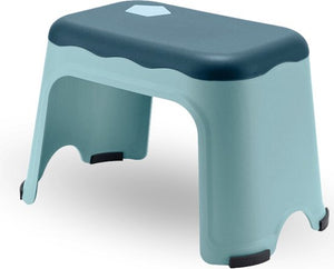 Opstapje Blauw| Hoogte 25cm| Voor badkamer, keuken of slaapkamer