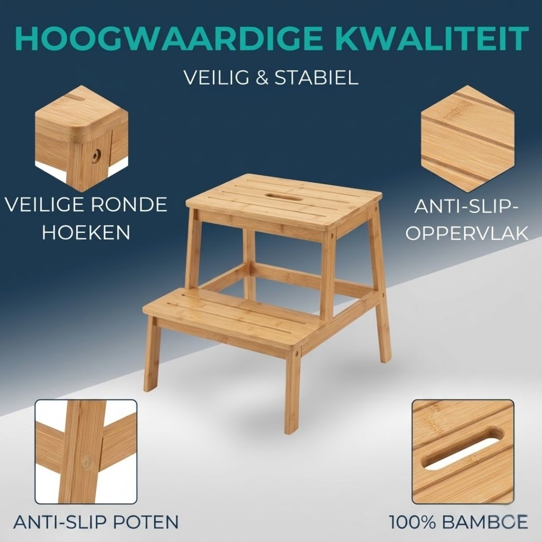 Opstapje | Natural Bamboe