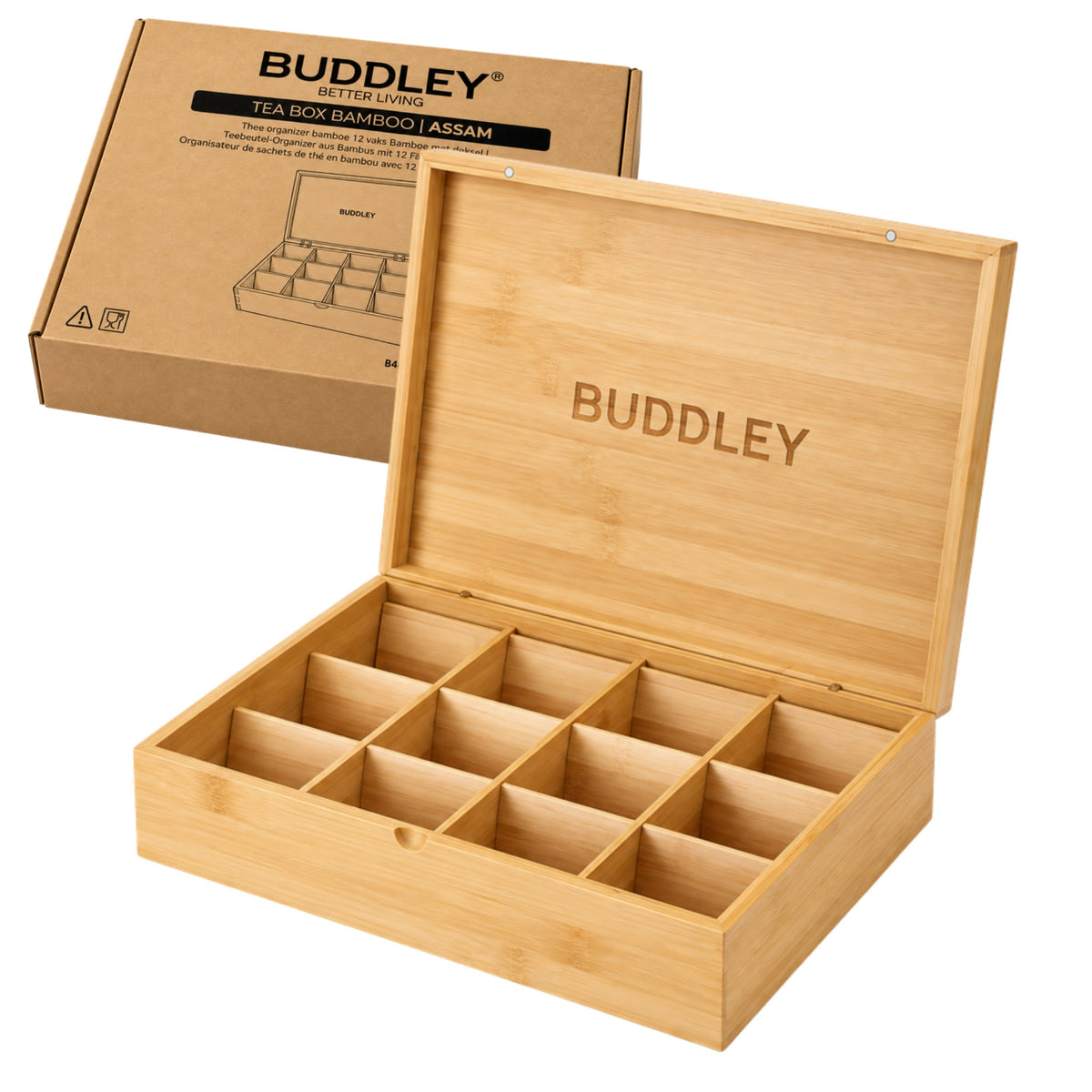 BUDDLEY Theedoos Assam 12 vakken