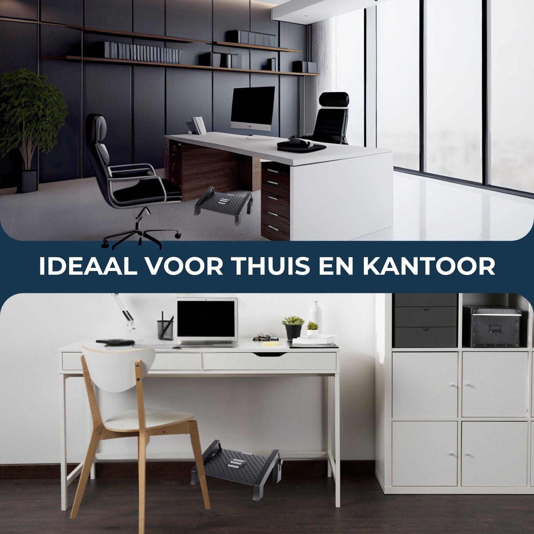 Voetensteun Verstelbaar | 6 verschillende hoogtes